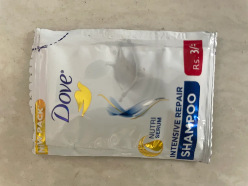 DOVE SAMPHOO 6ML 3PCS