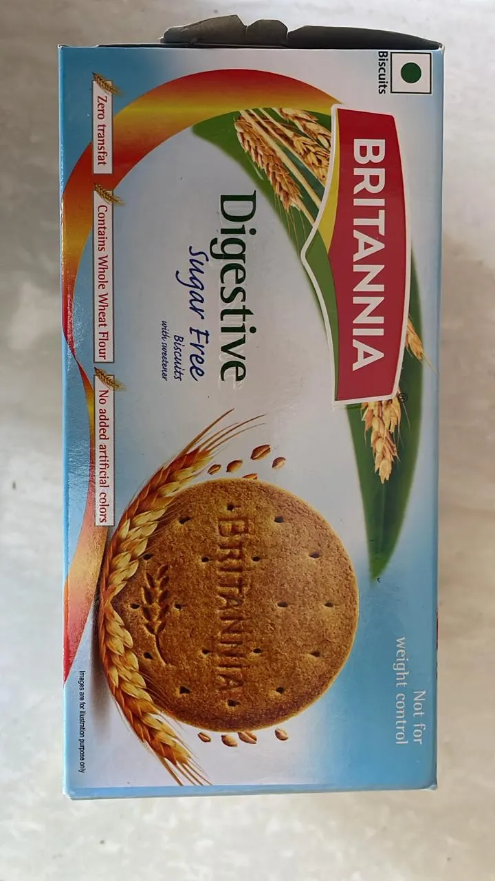 Britionnia Digestive Suger Free 250g