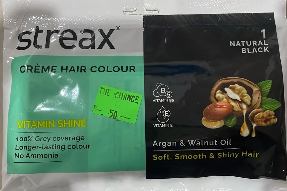 Streax Natural Black 40g