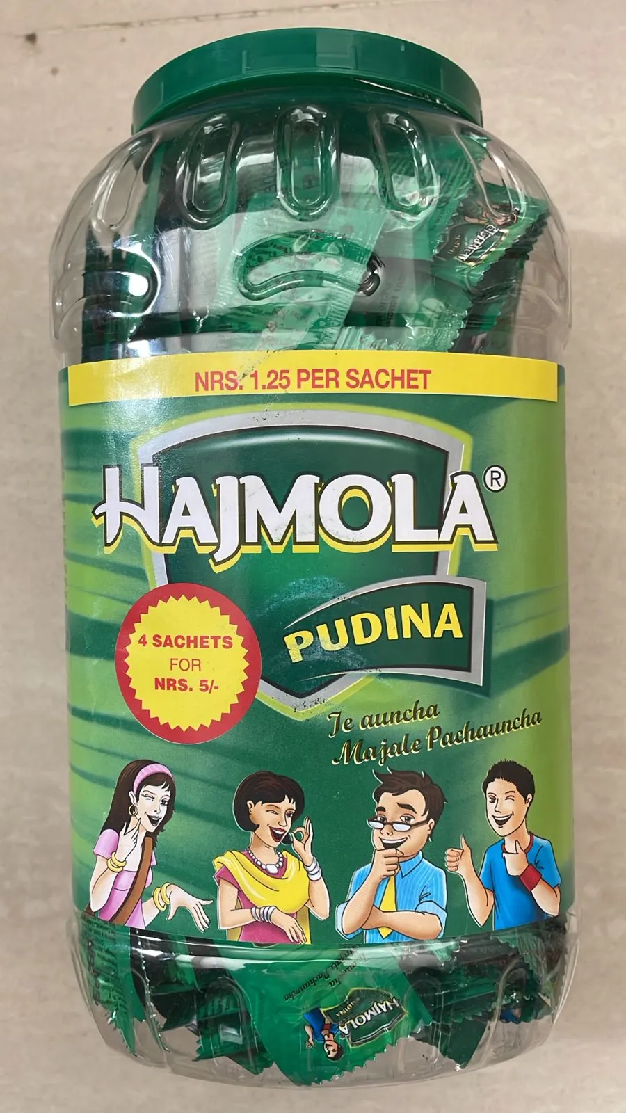 Hajmola Pudina Jar