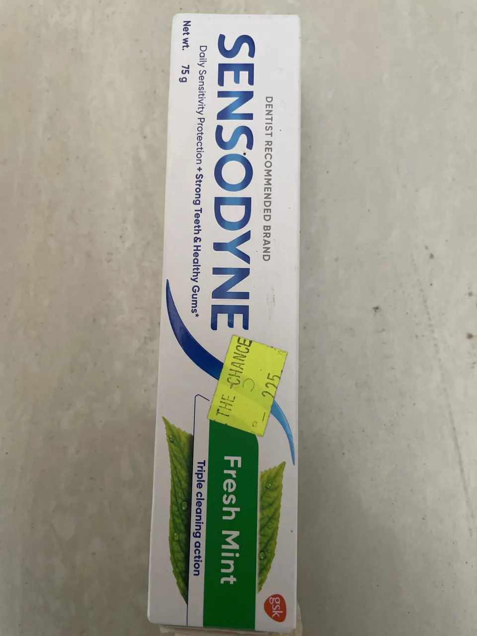 SENSODYNE FRESH MINT 75g