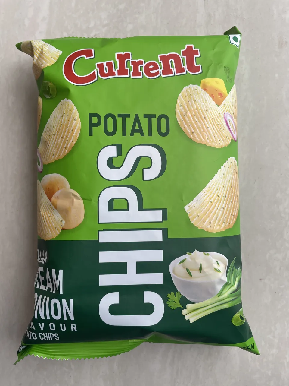 CURRENT POTATO CHIPS GREEN 45g